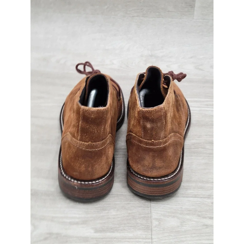 Naot Pilot Suede Leather Chukka Boots Men's EU 41 US 8-8.5 Brown No Insoles